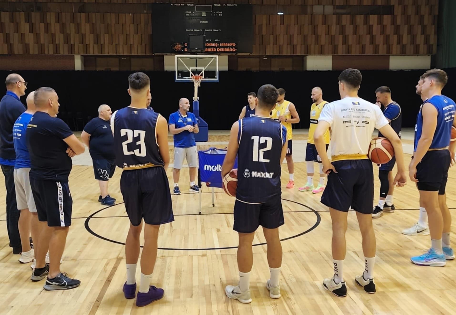 Košarkaška reprezentacija BiH započela pripreme za Eurobasket