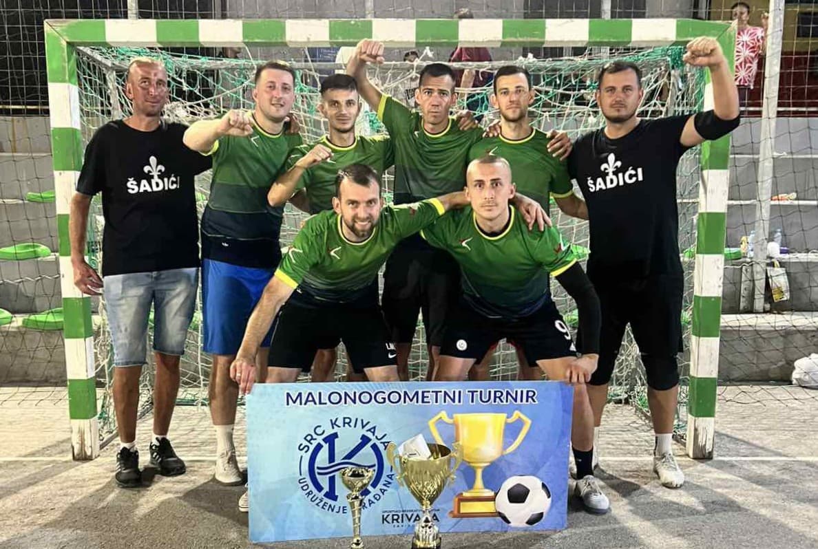 Šadići pobjednici turnira “SRC Krivaja 2025”