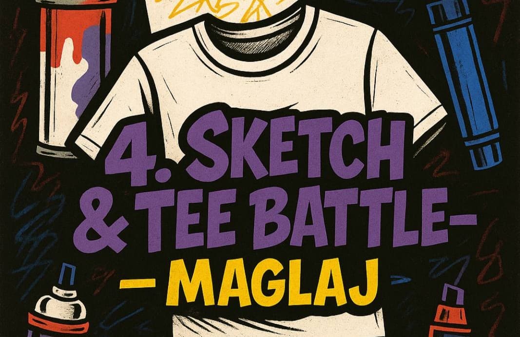 Prilika za grafitti umjetnike: U nedjelju u Maglaju 4. Sketch & Tee Battle