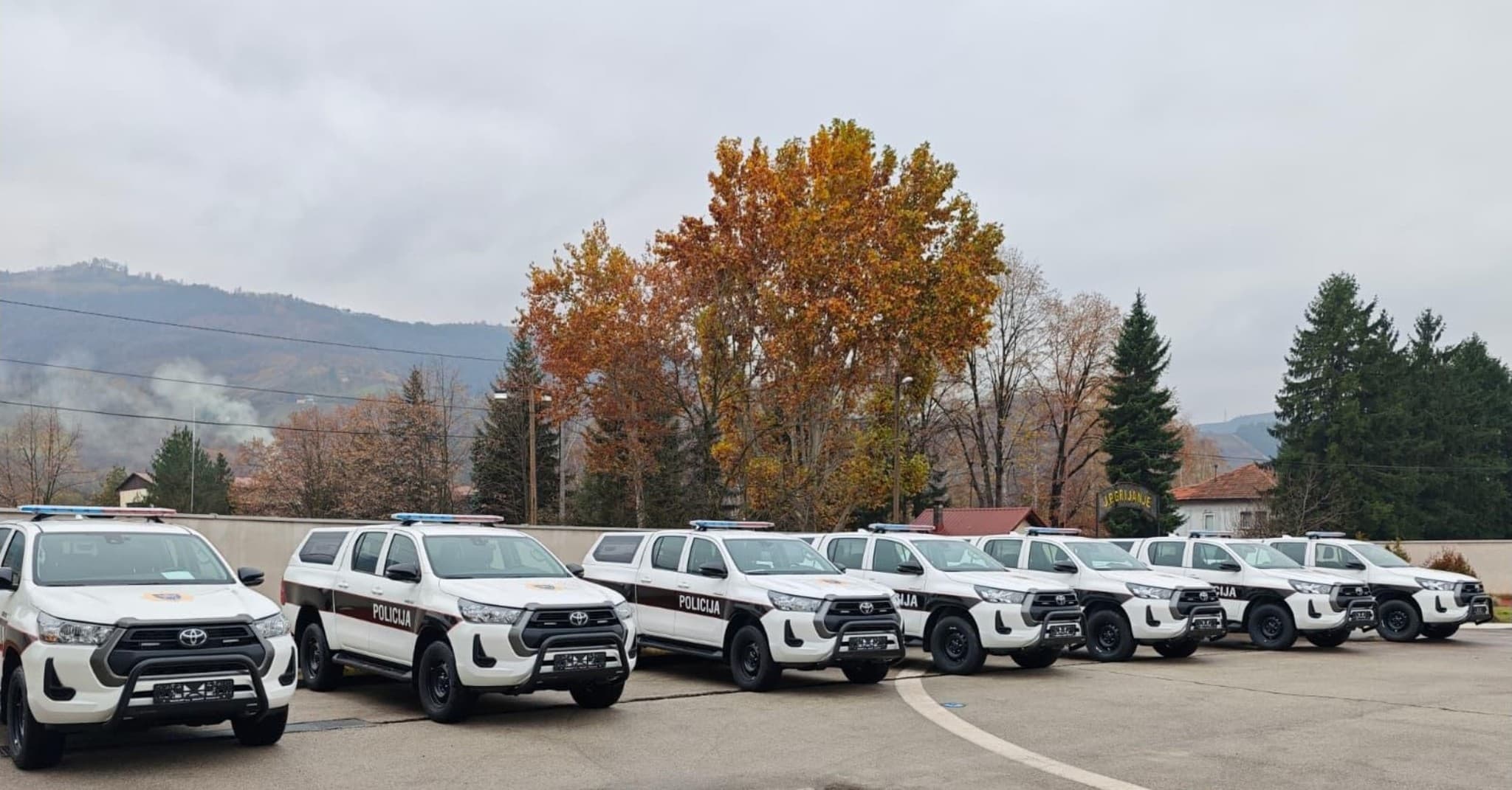 MUP ZDK dobio sedam novih terenskih vozila
