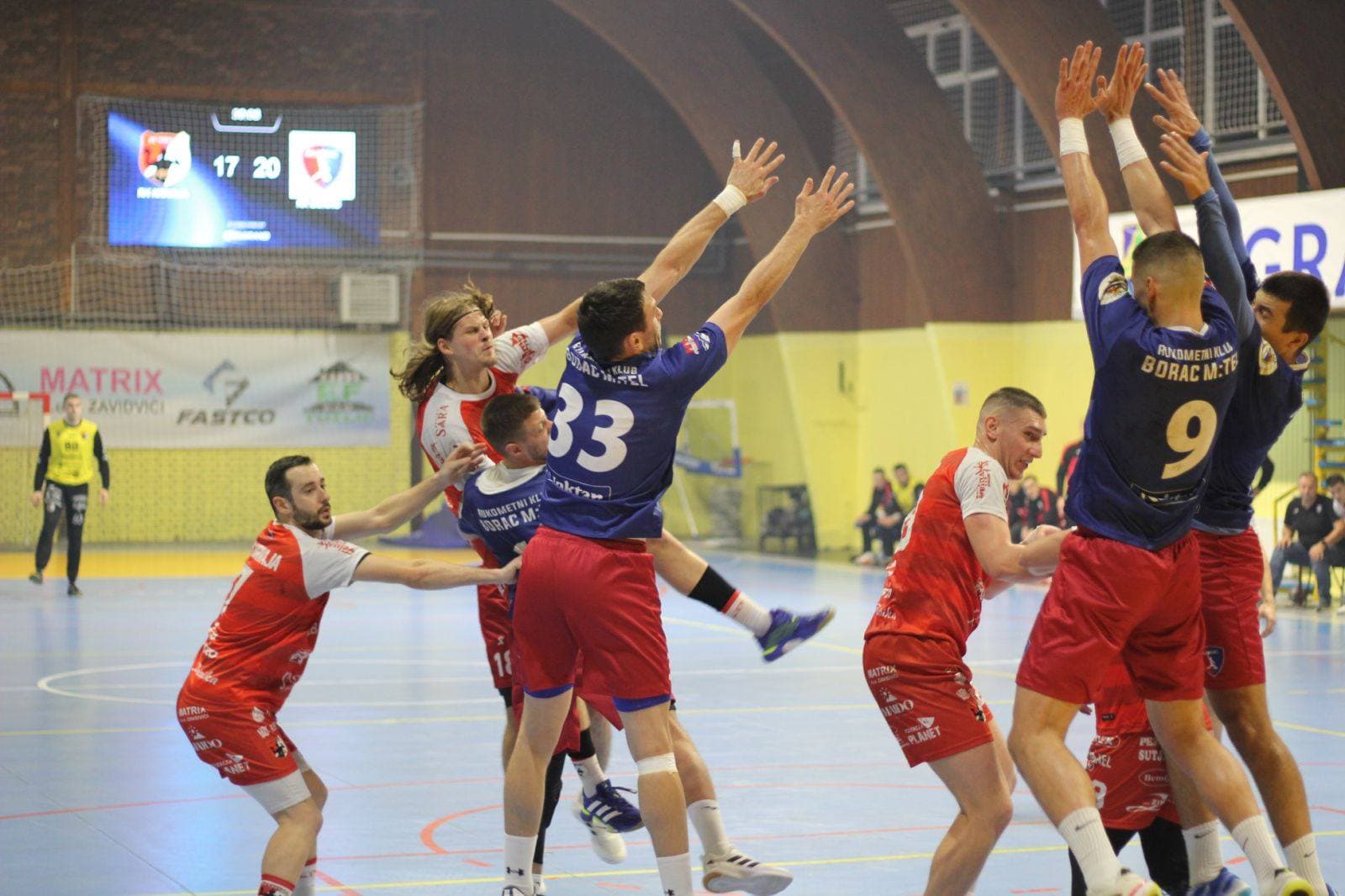 Rukometašima Borca puni plijen protiv Krivaje u Zavidovićima