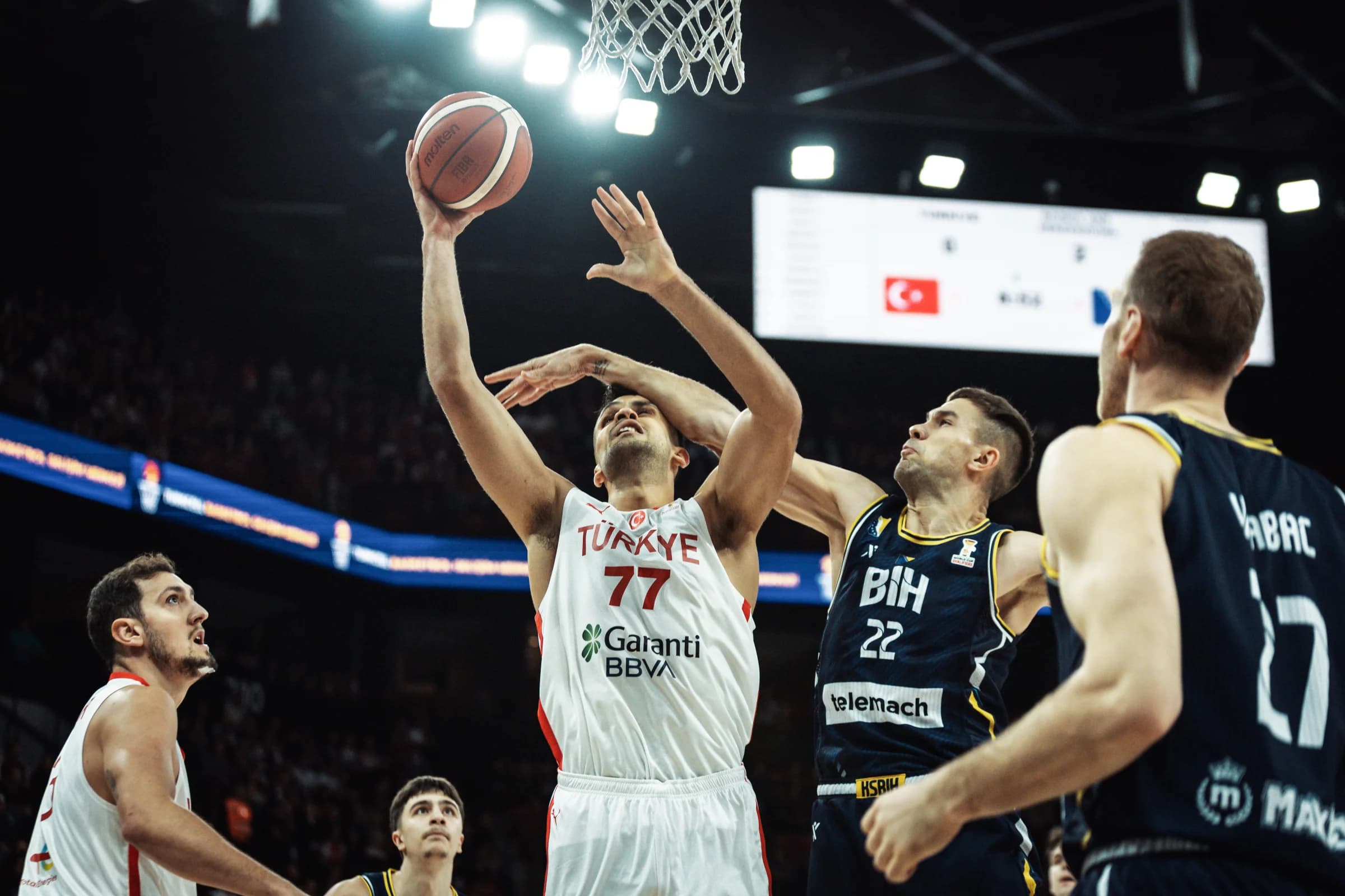 Košarkaši BiH poraženi od Turske na startu kvalifikacija