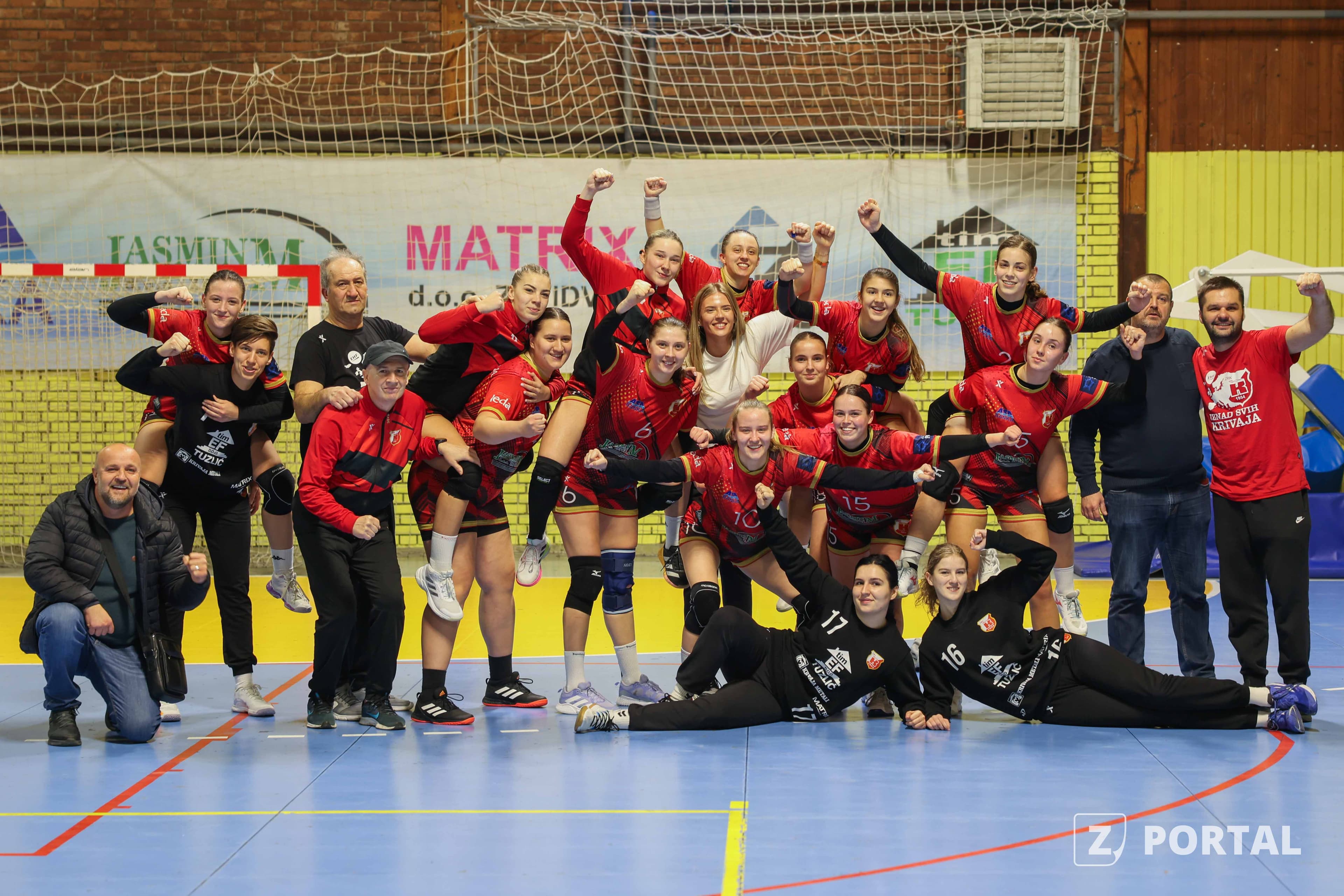 Pobjeda rukometašica Krivaje protiv Gruda