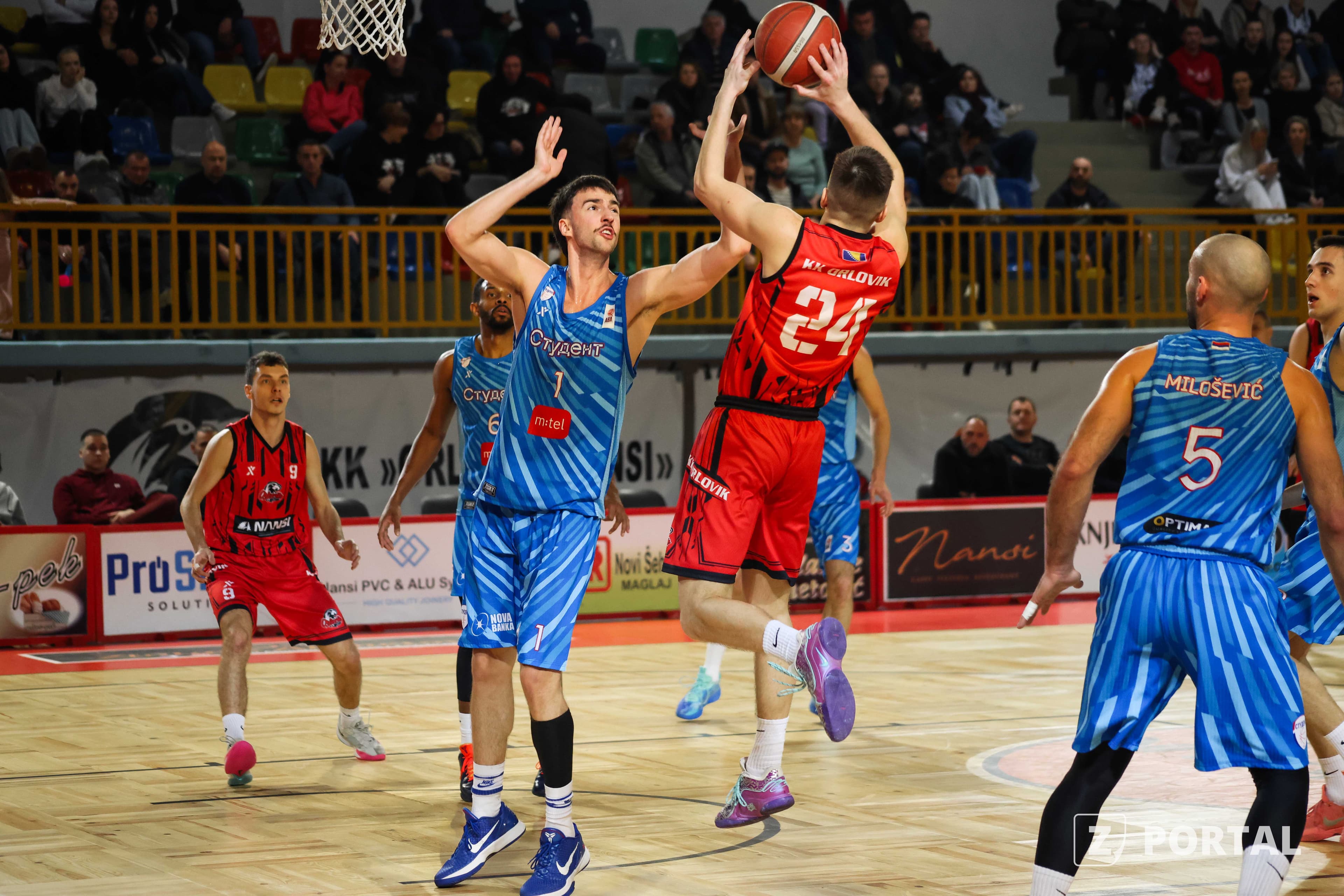 Košarkaši Orlovika na gostovanju kod Studenta
