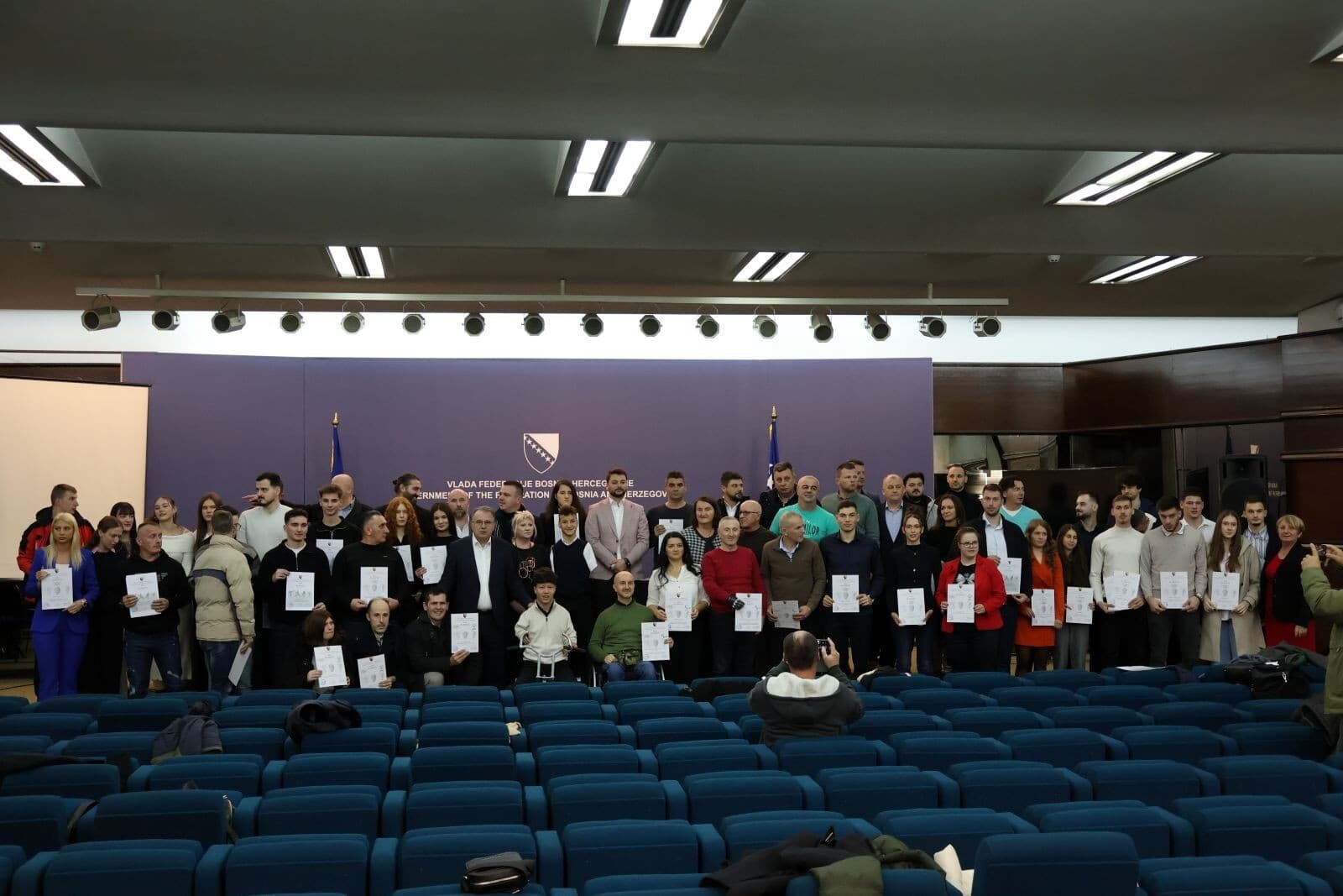 Vlada FBiH uručila priznanja uspješnim sportistima: Više od pola miliona KM za izuzetne rezultate