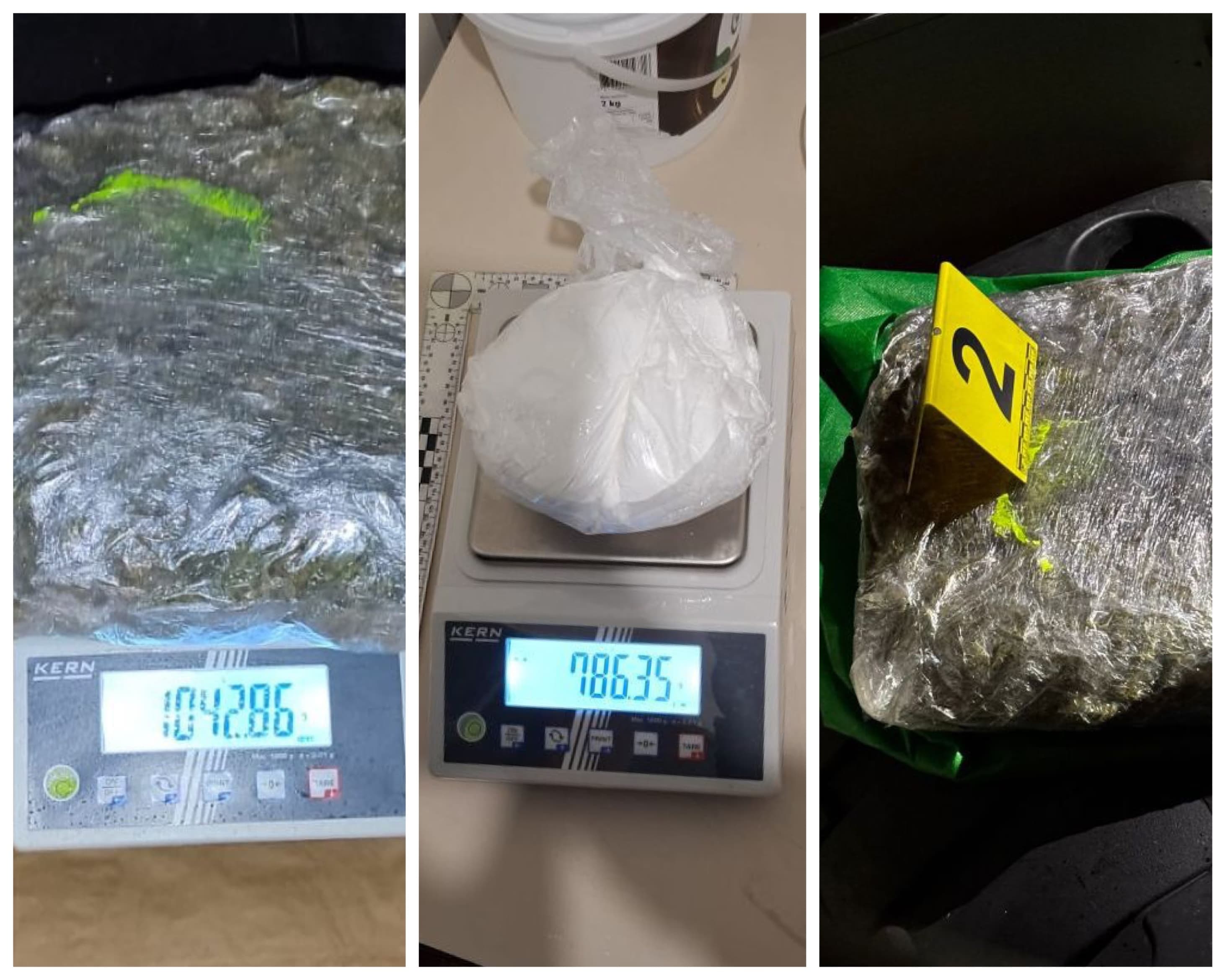 MUP ZDK u dvije sprovedene akcije zaplijenio 4,2 kg opojne droge