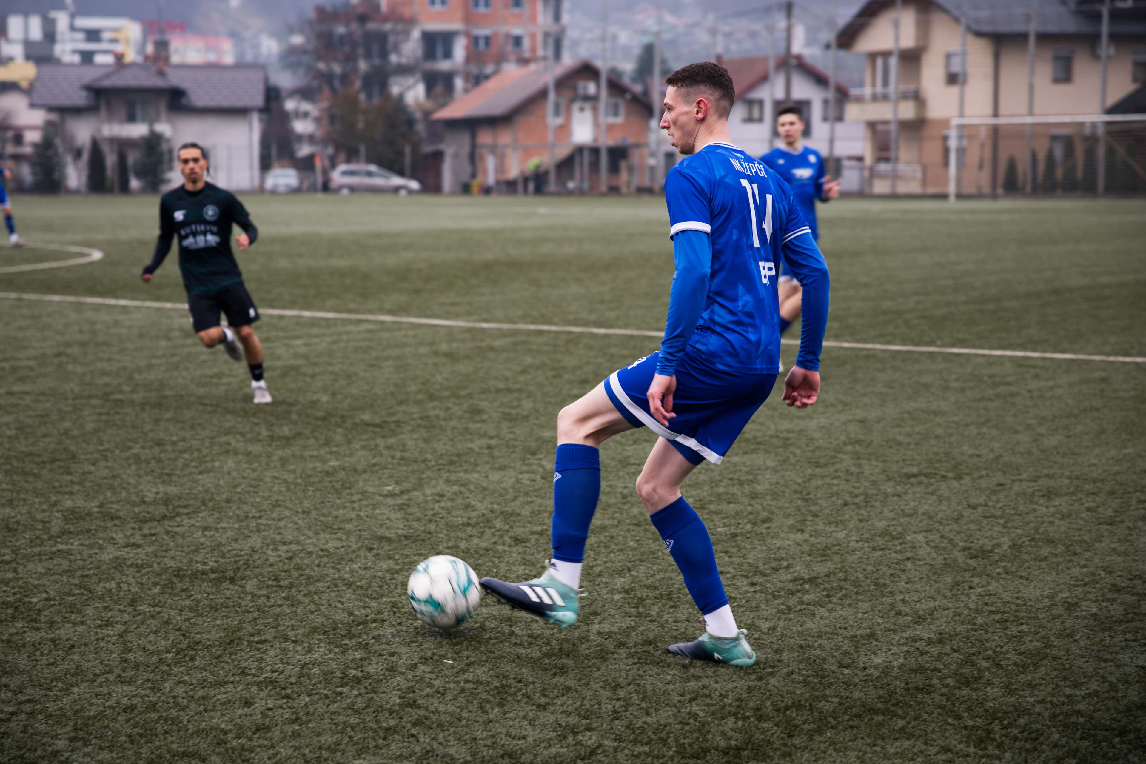 Nogometaši Žepča u nadoknadi vremena stigli do boda protiv lidera prvenstva