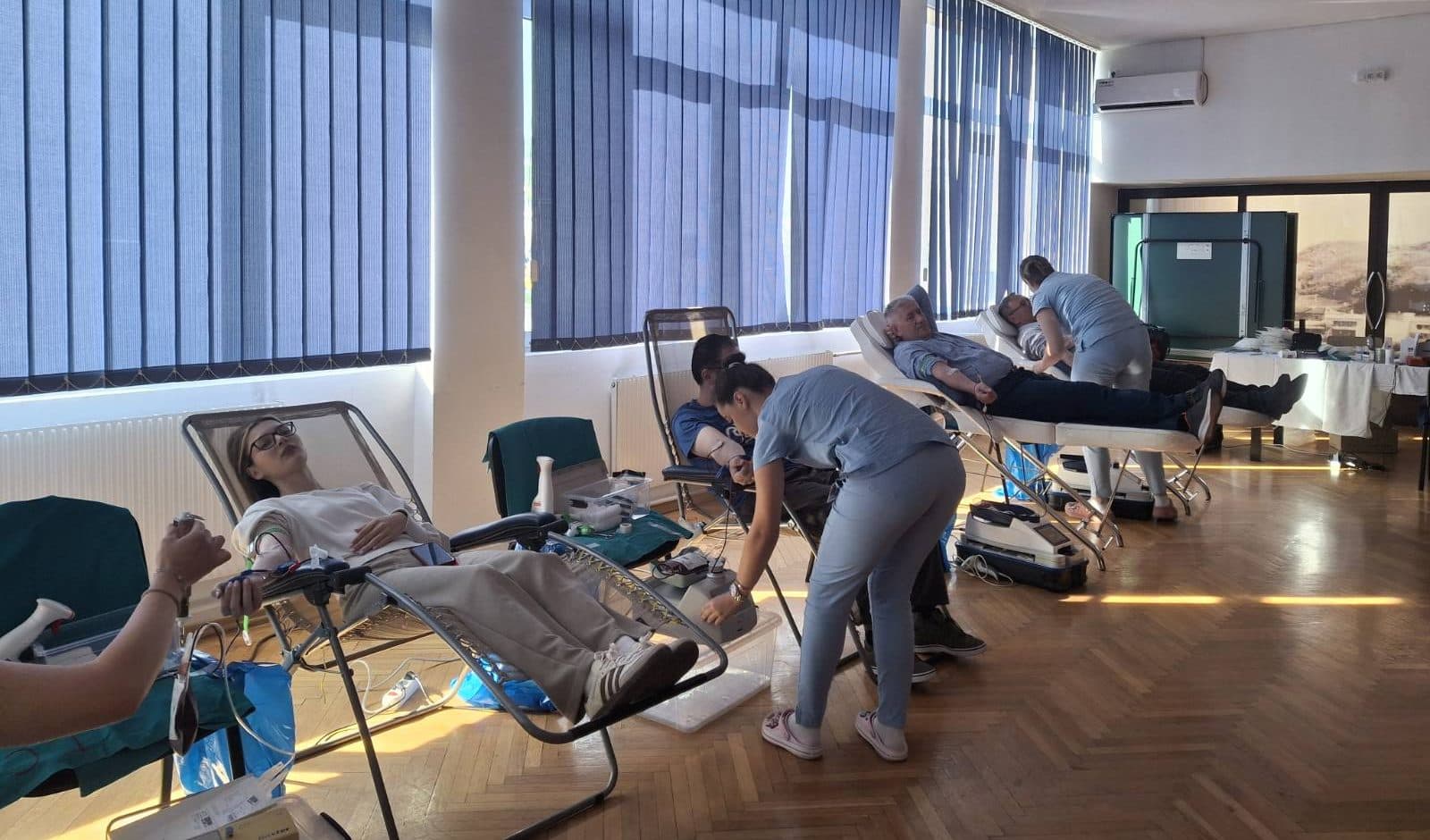 Na akciji dobrovoljnog darivanja u Zavidovićima prikupljena 61 doza krvi