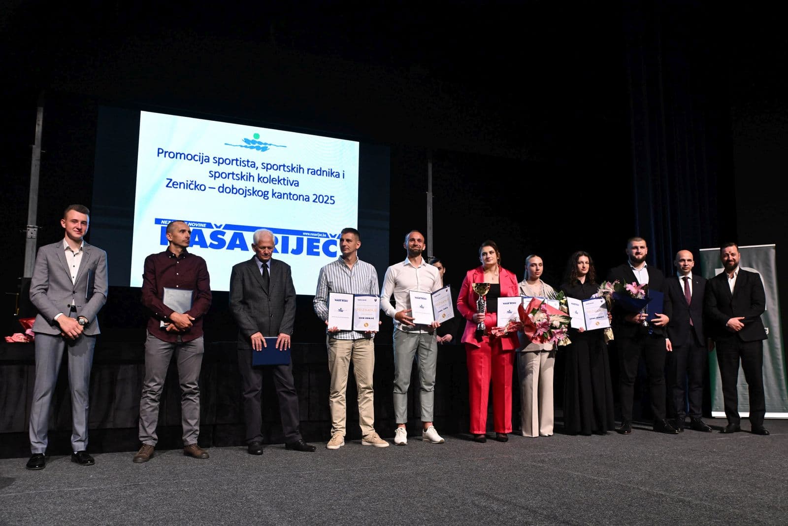 Jasmina Merdić i Ahmed Krnjić najbolji sportisti ZDK za 2025. godinu