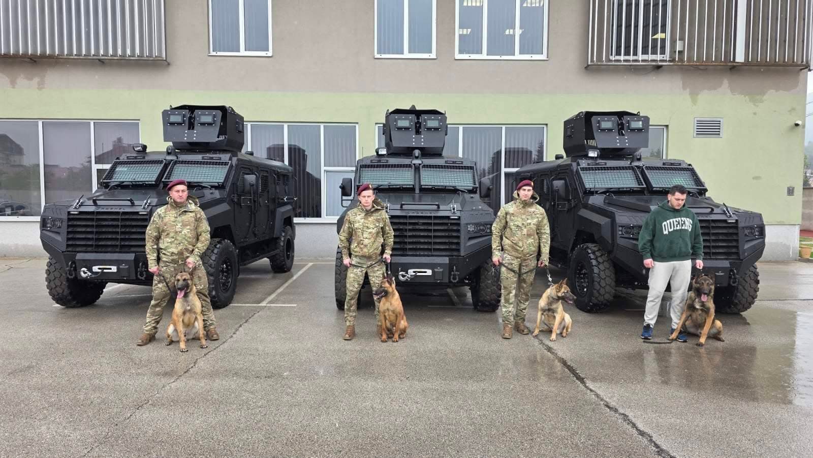 Nabavljeni službeni psi za potrebe policije u ZDK