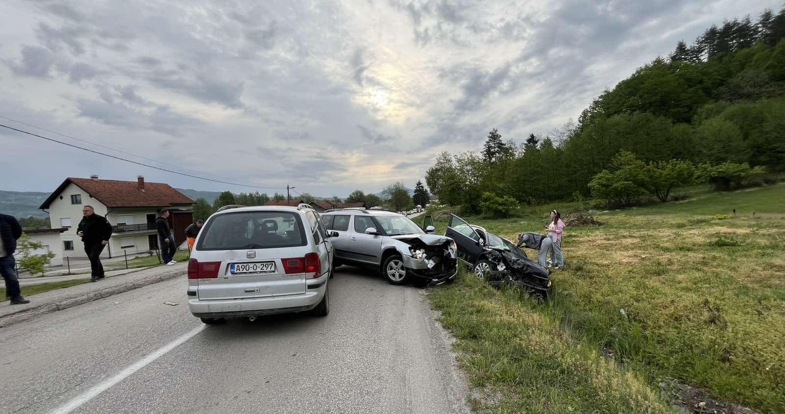 Saobraćajna nezgoda u Bistrici kod Žepča