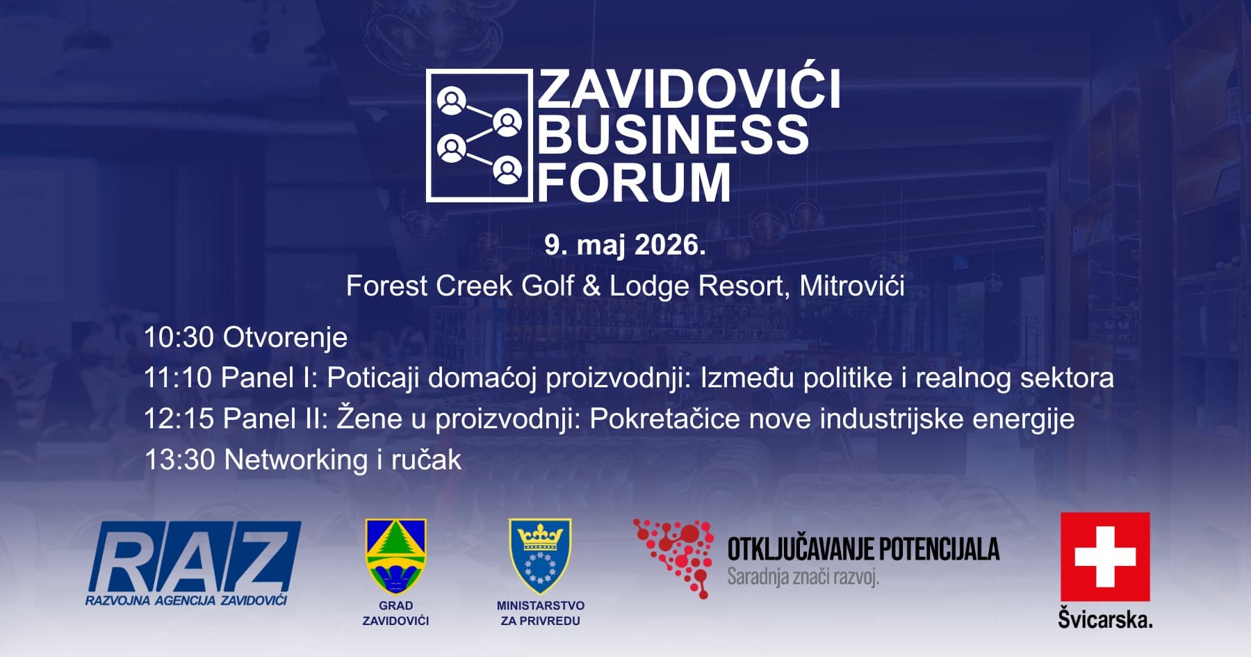 U subotu Zavidovići Business Forum