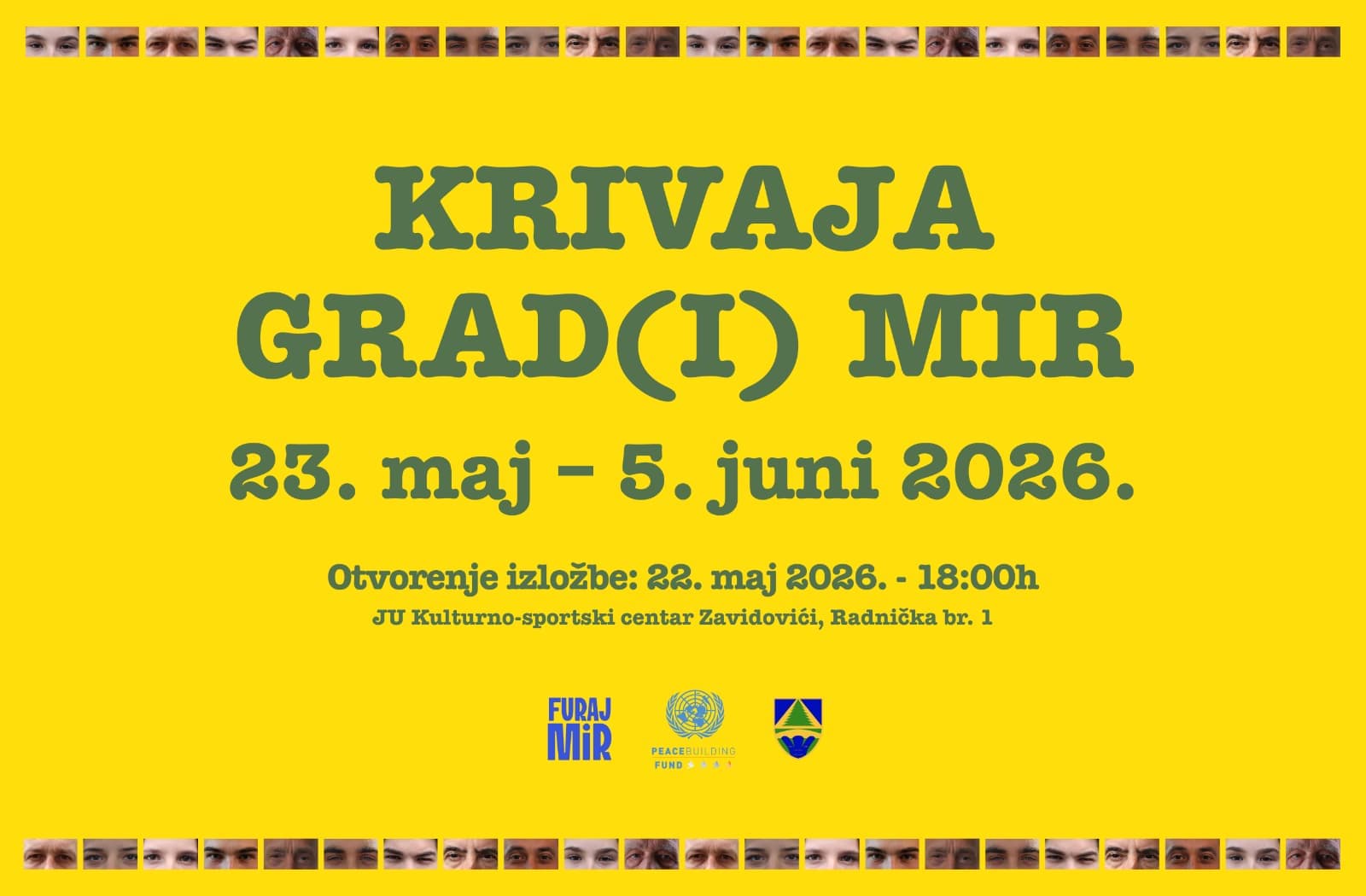 U petak otvaranje izložbe “Krivaja grad(i) mir”