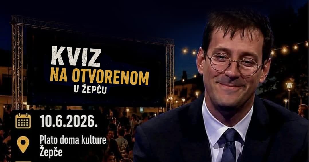 U srijedu u Žepču kviz na otvorenom uz Krešimira Sučevića – Međerala