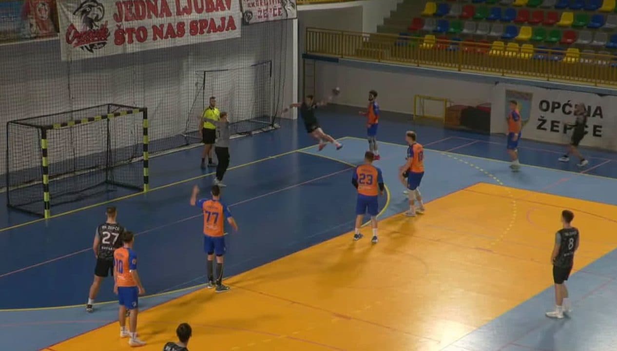 Rukometaši Žepča u posljednjem napadu stigli do pobjede protiv Cepelina