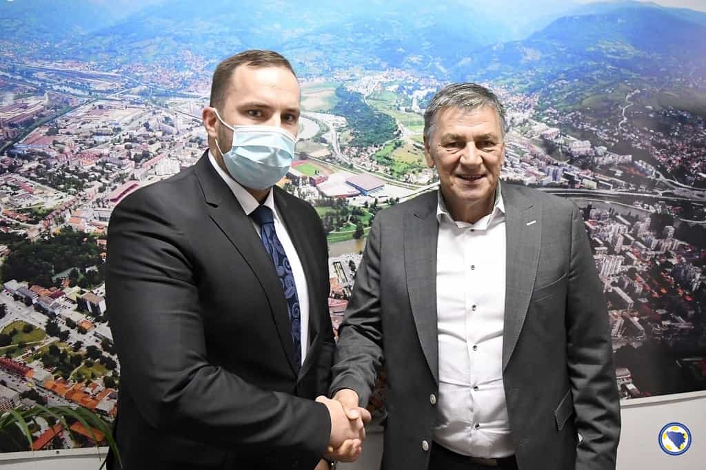 Fuad Kasumović primio u posjetu novog predsjednika saveza Vicu Zeljkovića