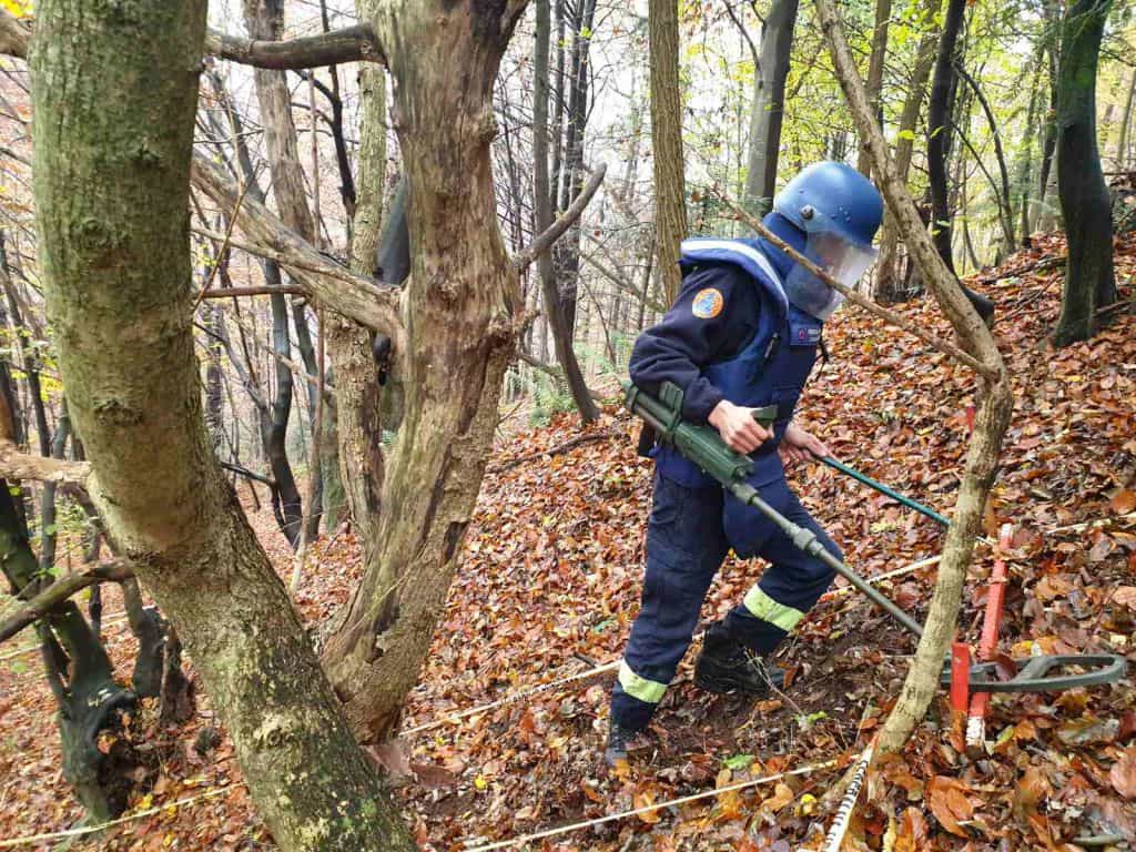 Završetkom deminiranja na lokaciji kod Maglaja omogućen nastavak radova na Koridoru Vc