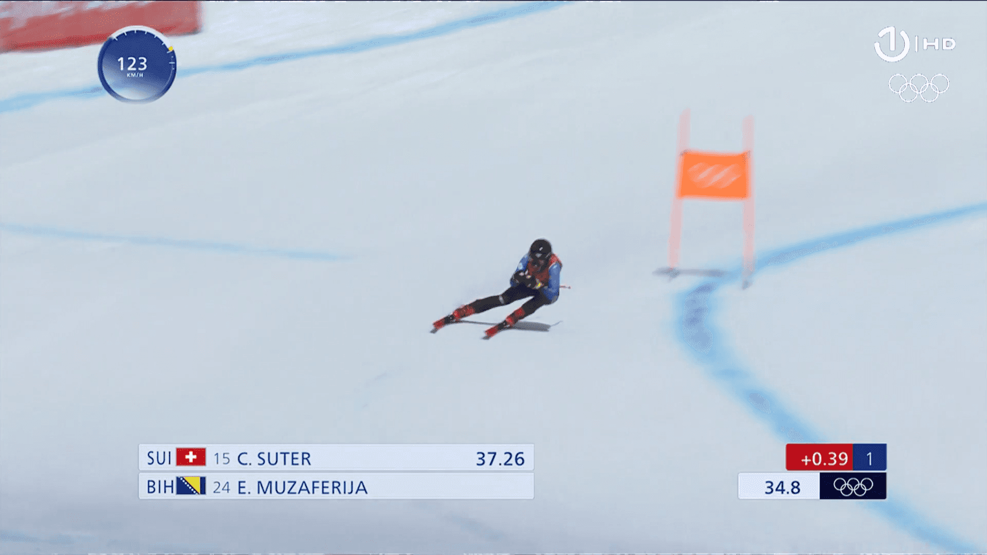 Peking 2022: Elvedina Muzaferija nastupila u spustu