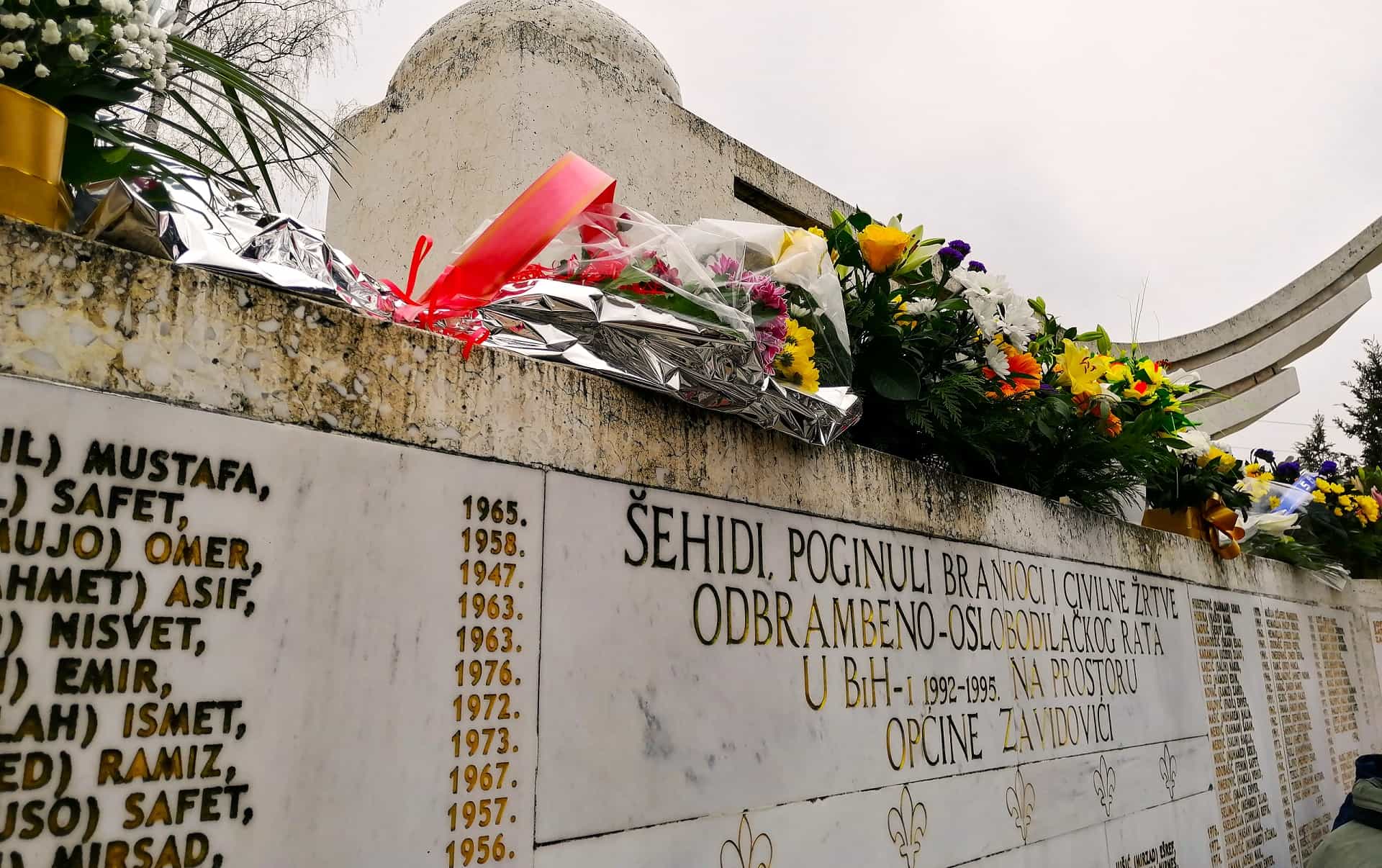 BZK Preporod Zavidovići: 1115 cvjetova za 1115 urezanih imena