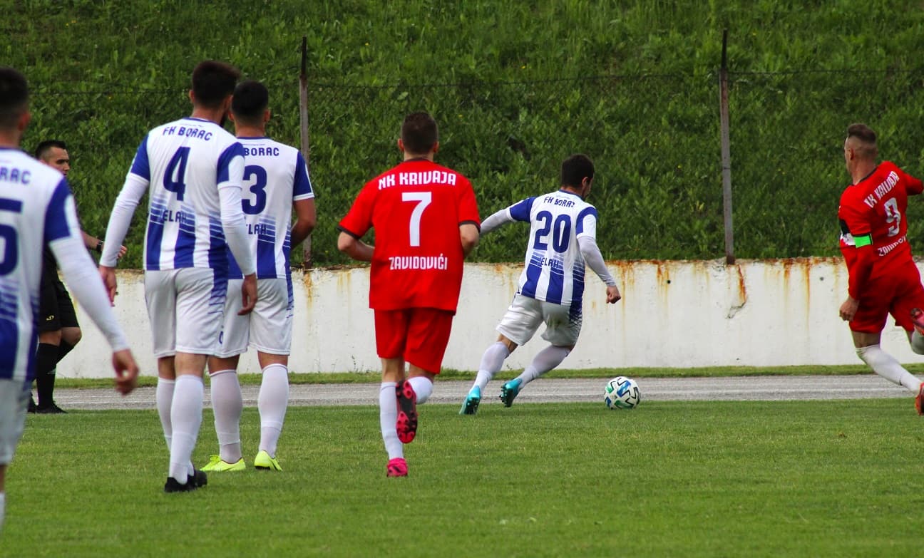 Borac bolji od Krivaje u Zavidovićima