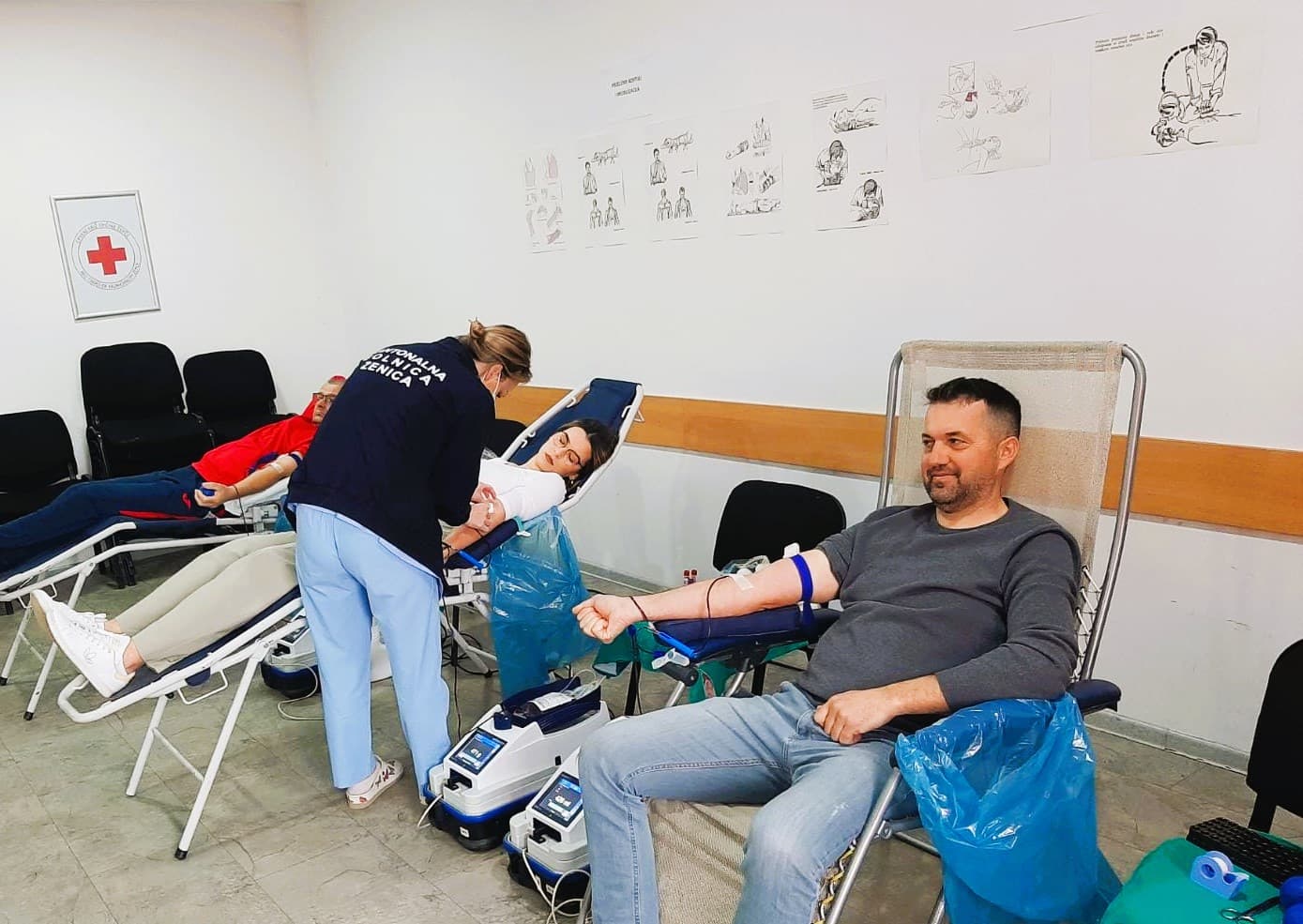 CK Žepče: 57 osoba uspješno darovalo krv