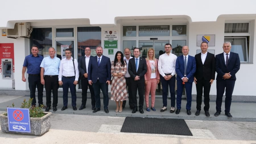 Premijerka i ministra Vlade ZDK posjetili općinu Doboj Jug