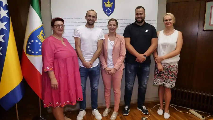 Premijerka Mehmedić ugostila Tuku i Pezera uoči nastupa na Svjetskom prvenstvu