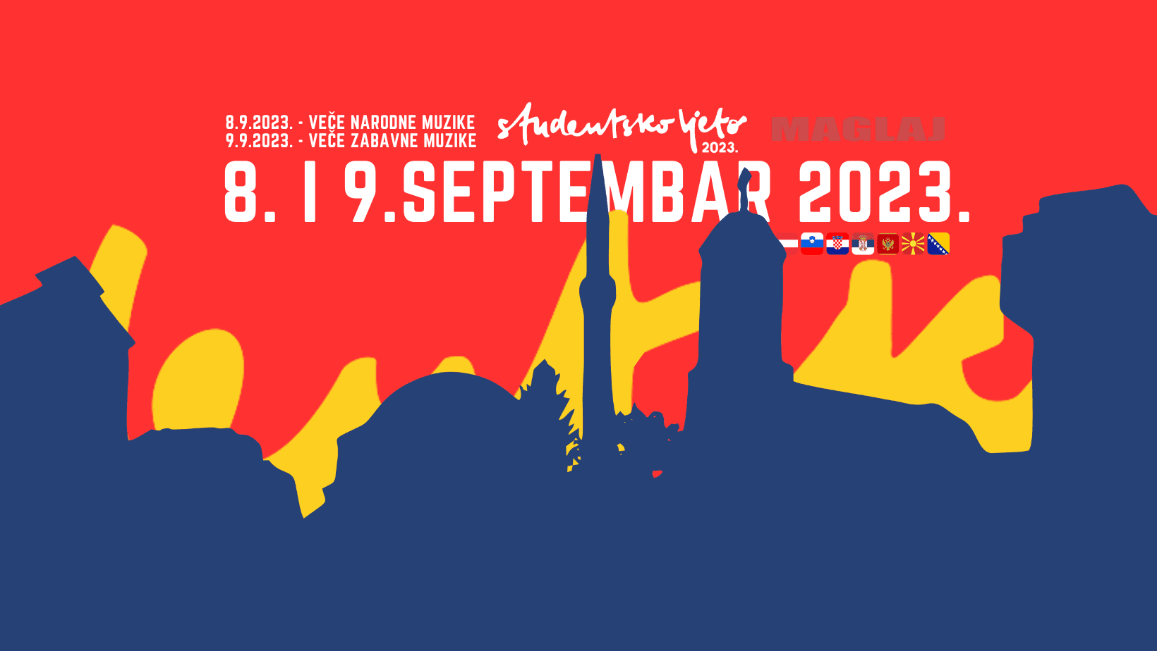 U petak i subotu festivalske večeri 51. Studentskog ljeta u Maglaju