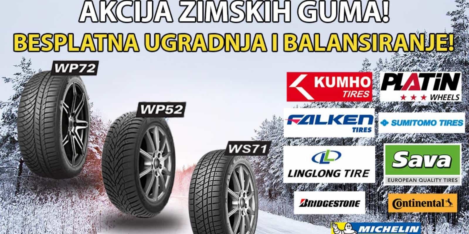 Sliško SD: Akcija zimskih guma – Besplatna ugradnja i balansiranje