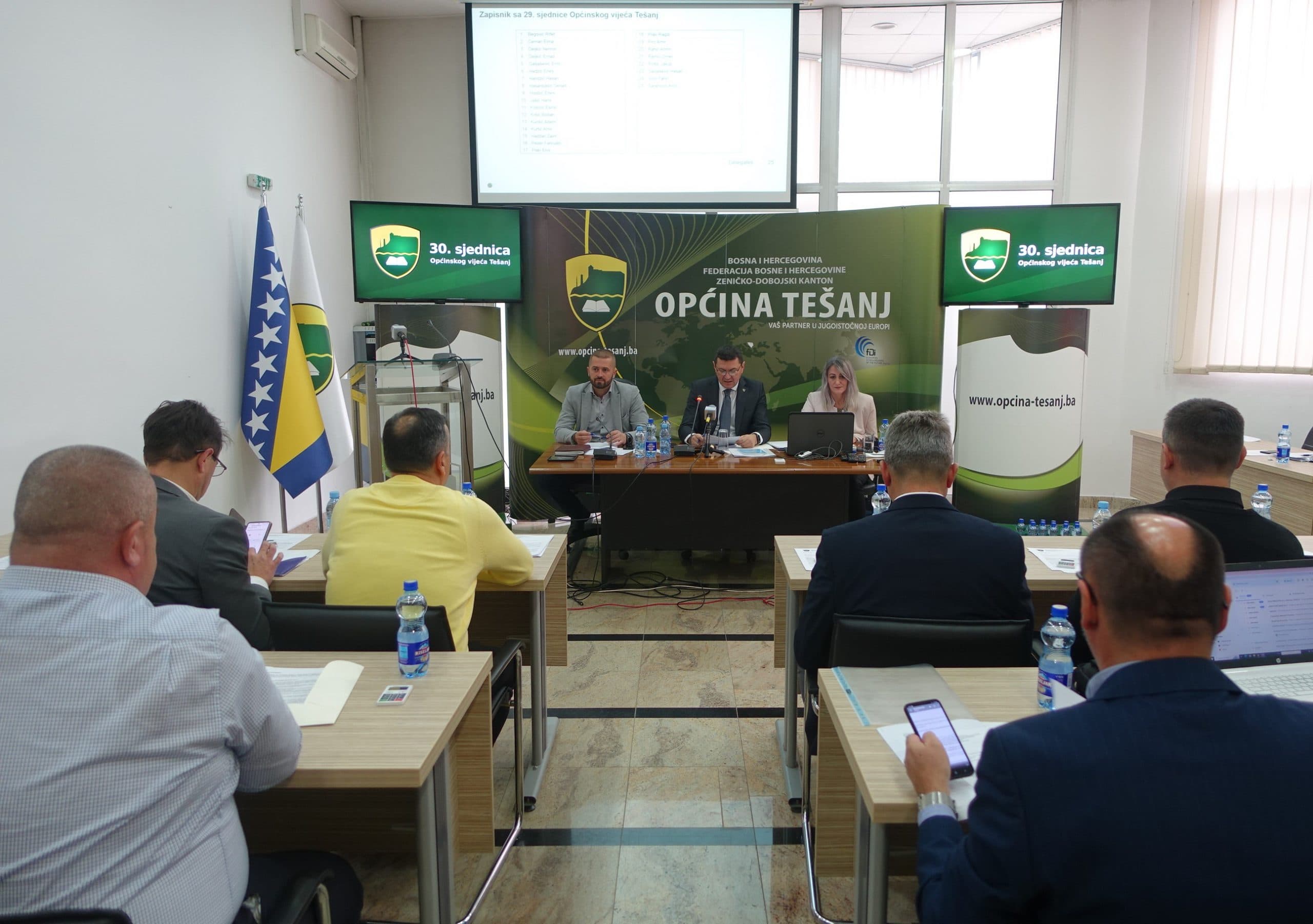 Održana 30. sjednica Općinskog vijeća Tešanj