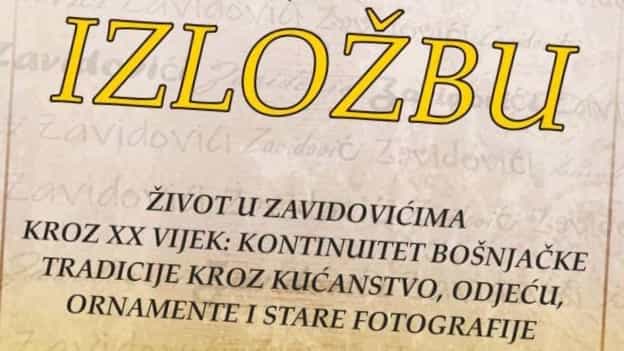 Večeras početak izložbe: Život u Zavidovićima kroz 20. vijek
