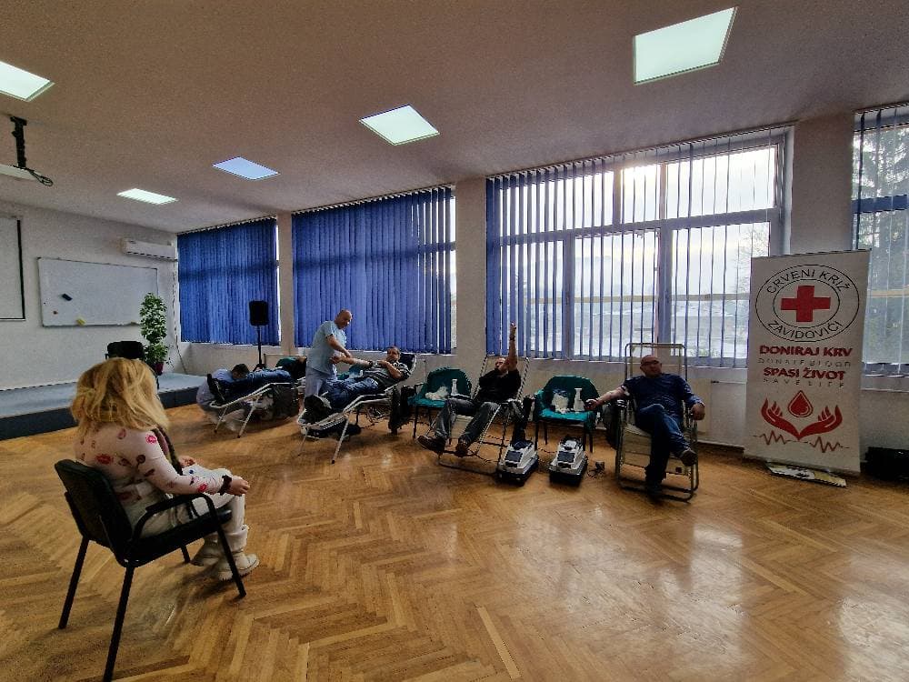 U četvrtak nova akcija dobrovoljnog darivanja krvi u Zavidovićima