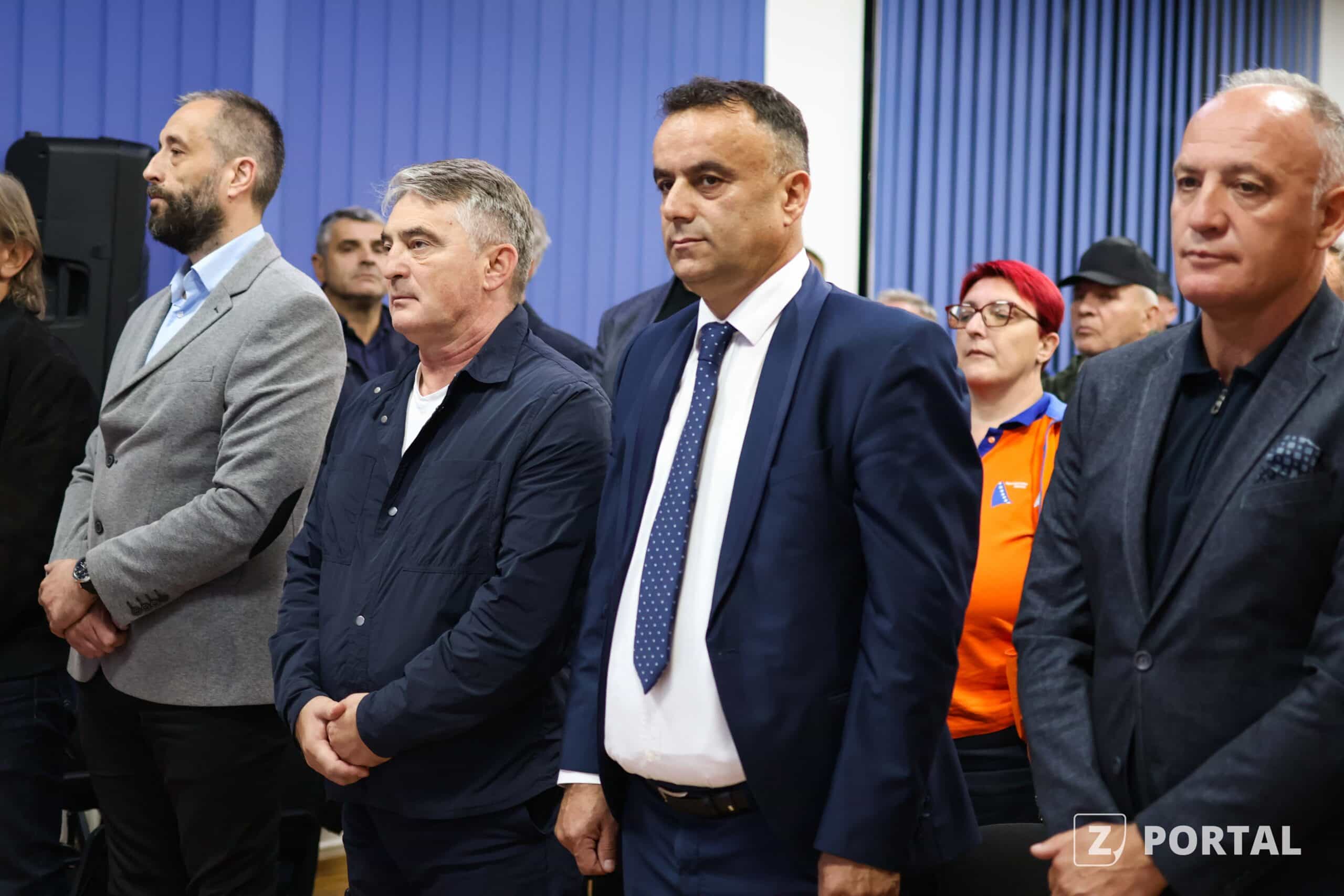 Skup DF-a u Zavidovićima: Puna podrška Željka Komšića za kandidaturu Šemse Fehrića