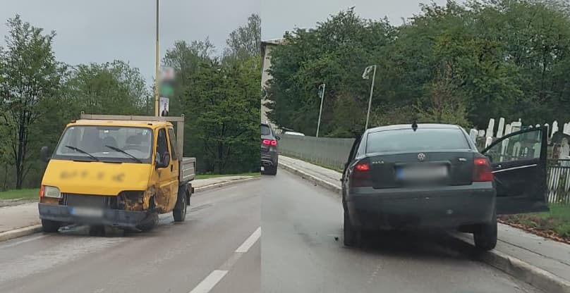 Saobraćajna nezgoda u Zavidovićima u ulici Zlatnih ljiljana