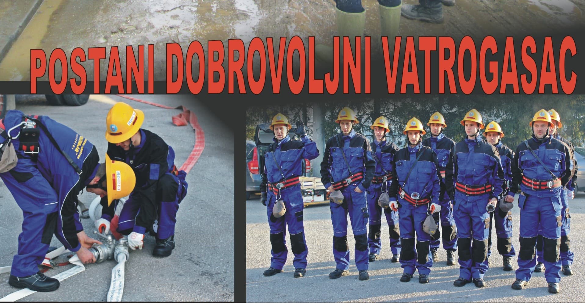 Oglas za prijem kandidata za osposobljavanje za zvanje dobrovoljnog vatrogasca