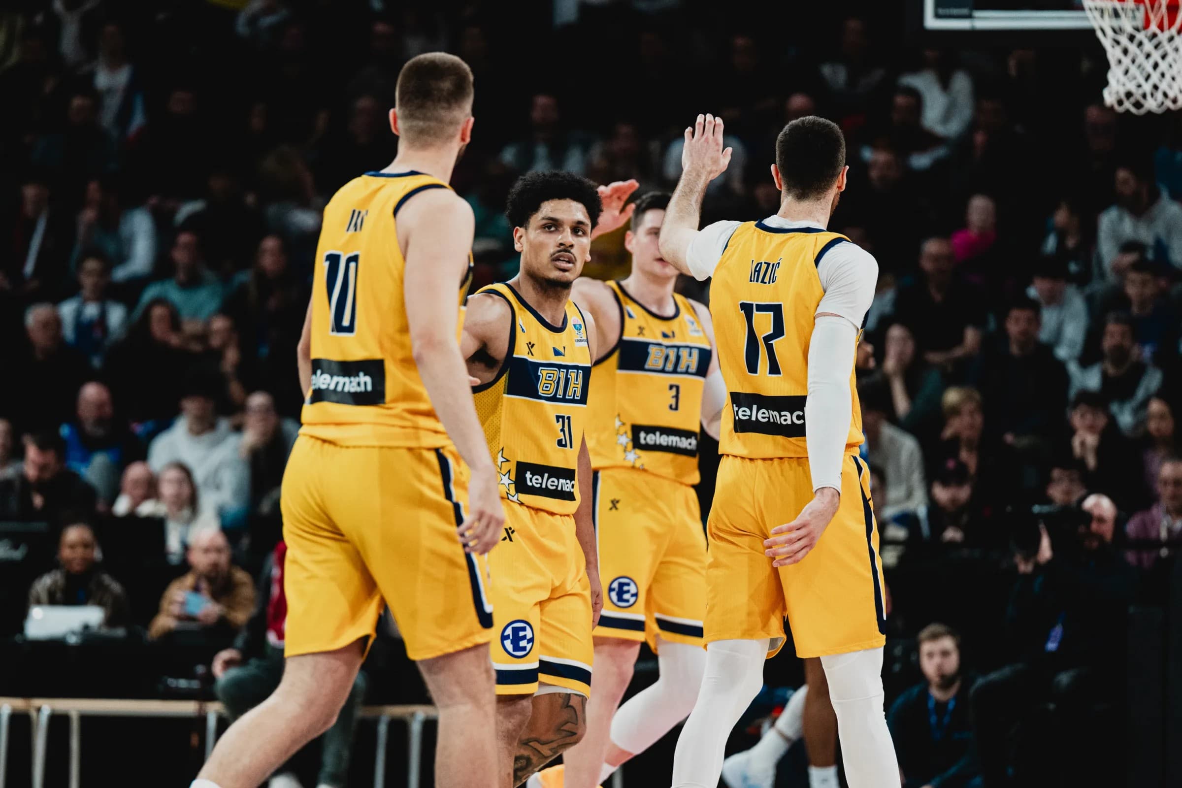 Košarkaški BiH poraženi sa zvukom sirene u Francuskoj