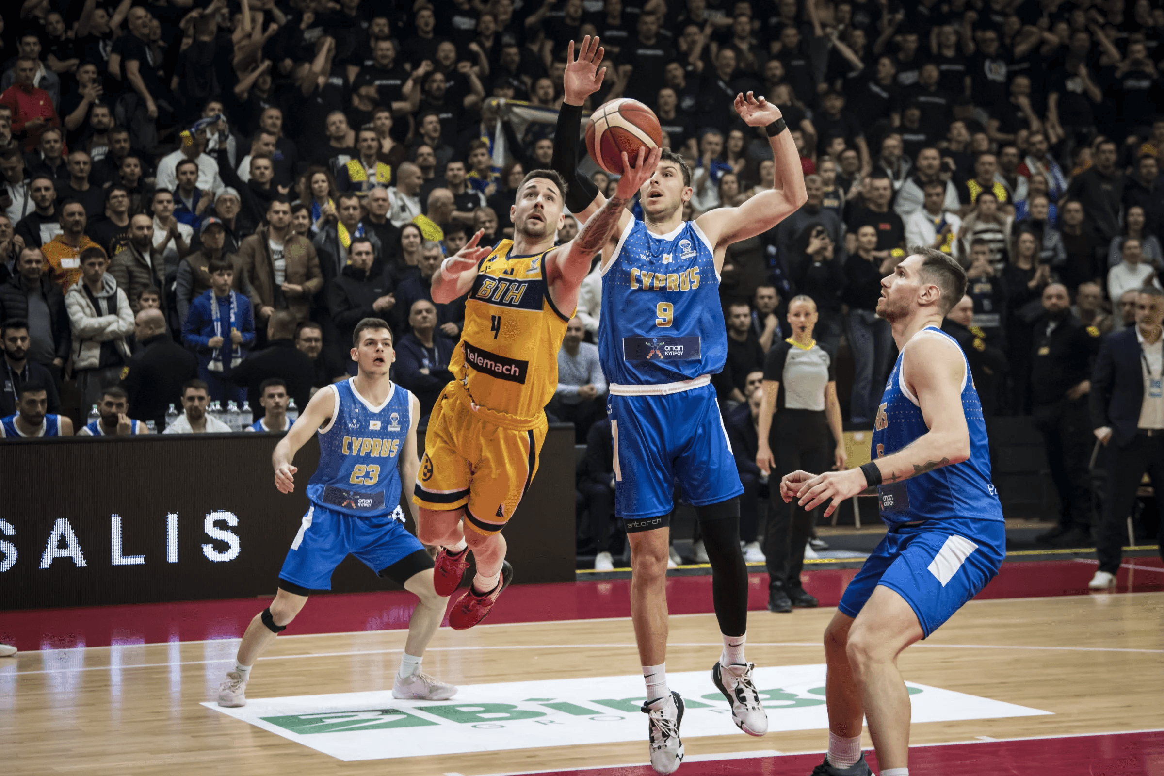 Košarkaši BiH večeras protiv Francuske