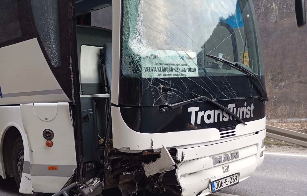 Saobraćajna nezgoda kod tunela Vranduk