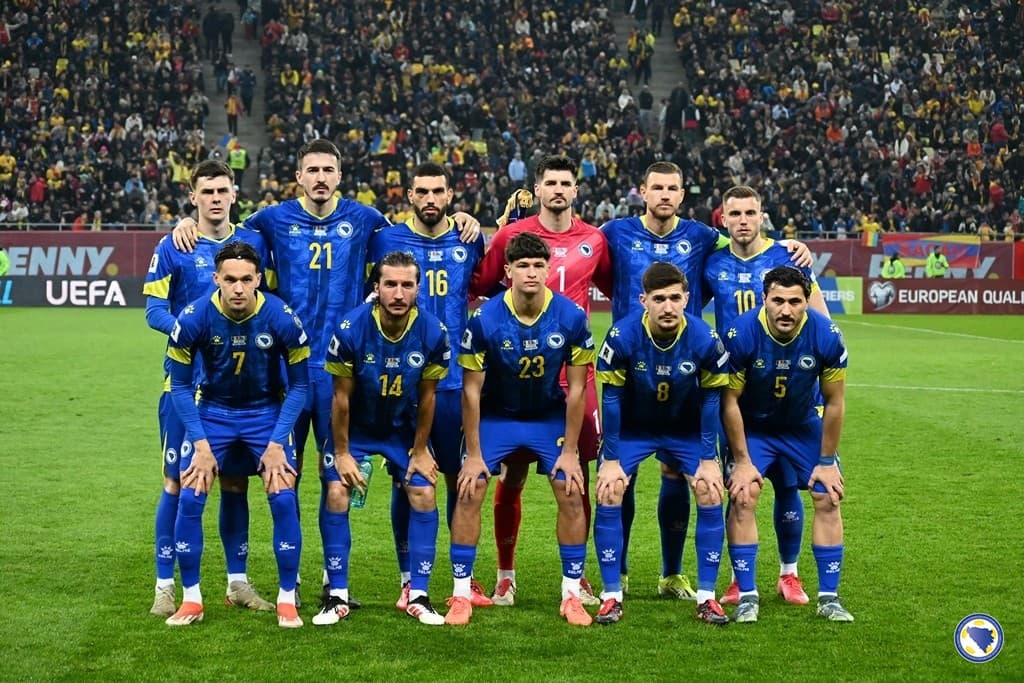 Fudbalska reprezentacija BiH večeras protiv Kipra