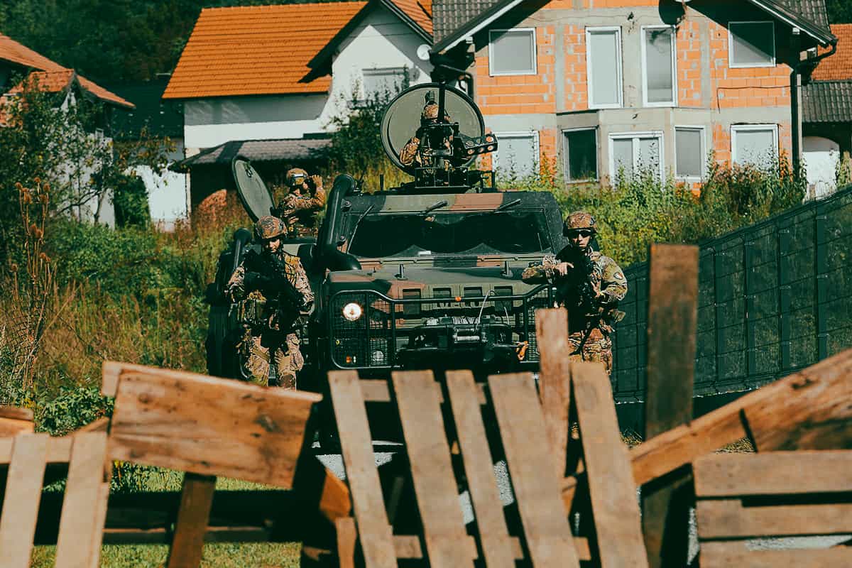 Pripadnici EUFOR-a obavili vježbu u Zavidovićima i Žepču