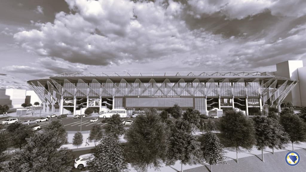 Predstavljen idejni koncept nacionalnog stadiona u Zenici