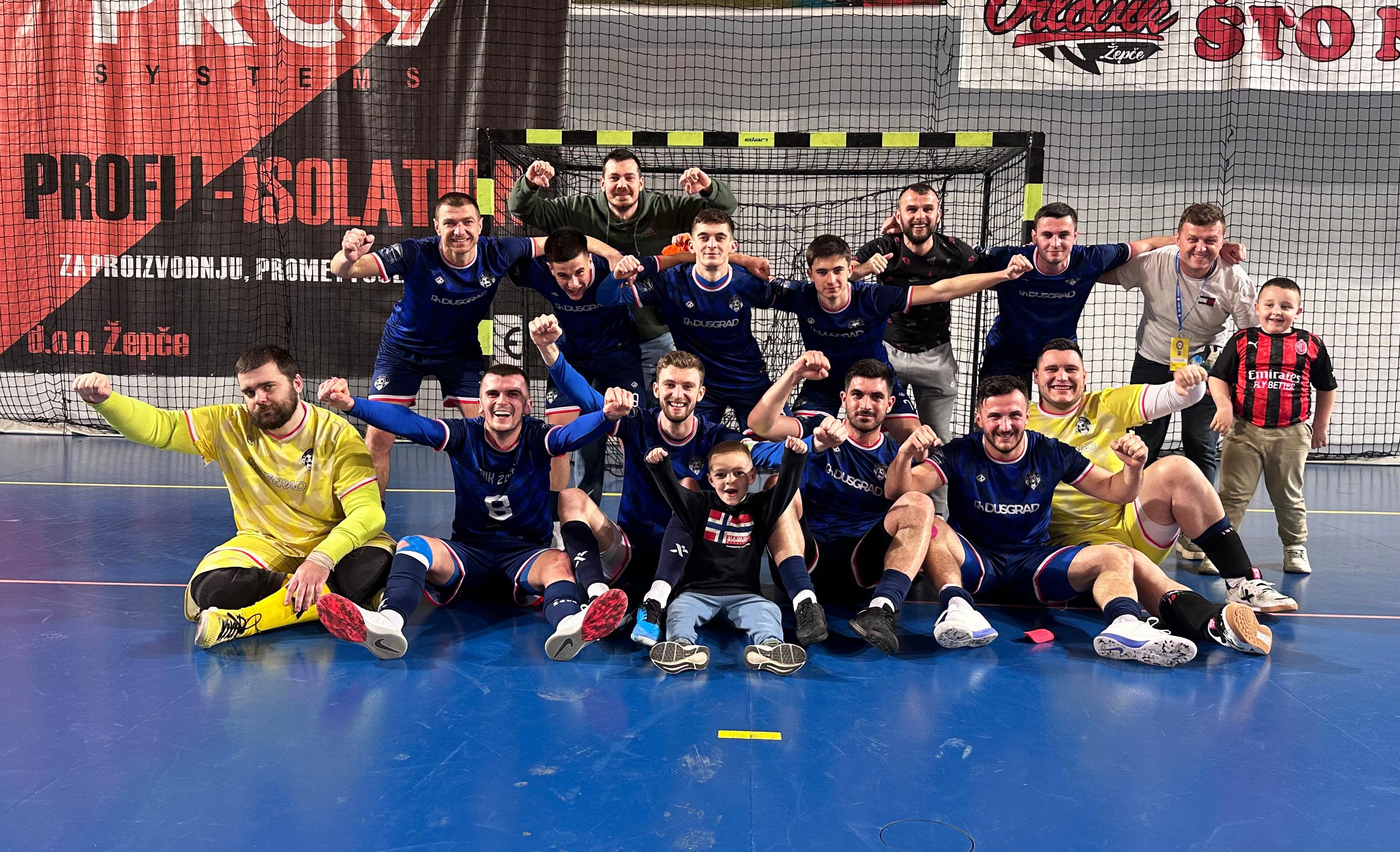 Malonogometaši Žepča uvjerljivi protiv Viteza