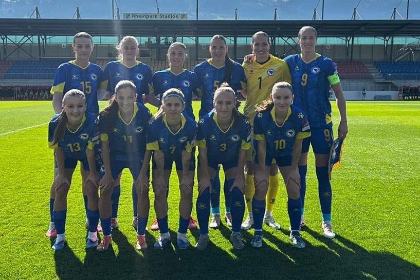 Ženska fudbalska reprezentacija BiH pobjedom protiv Lihtenštajna vratila prvo mjesto u grupi