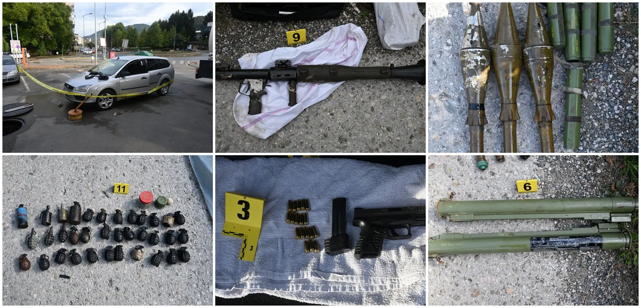 Akcijom policije ZDK pronađena veća količina naoružanja i minsko-eksplozivnih sredstava