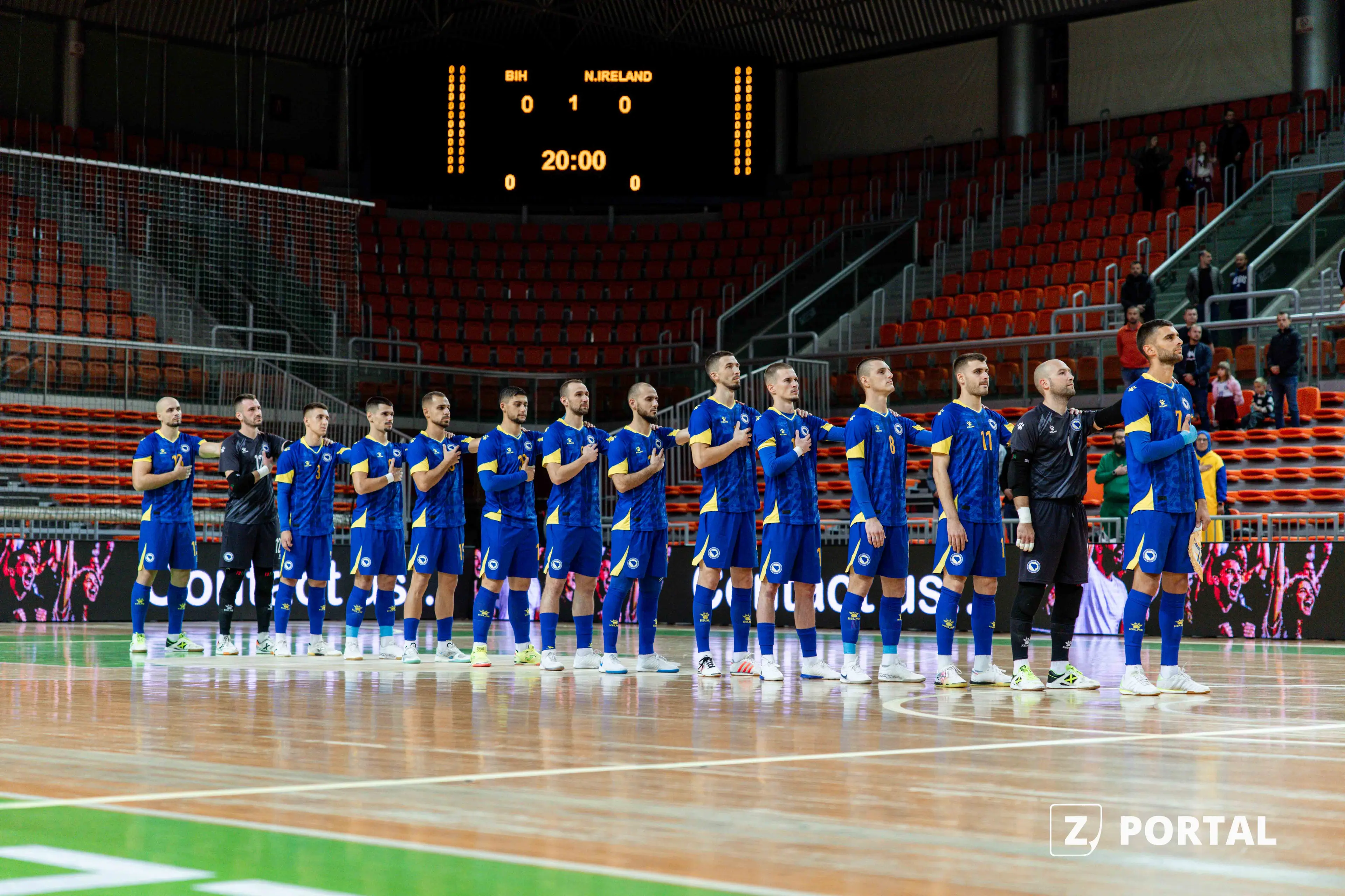 Futsal reprezentacija BiH uvjerljiva protiv Sjeverne Irske na startu kvalifikacija